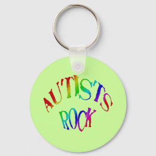 Autists sten Keychain Nyckelring
