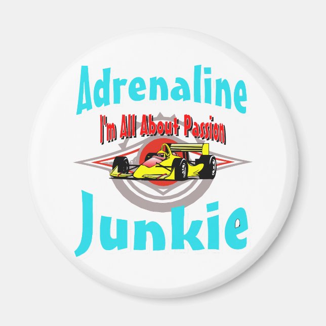 Auto Adrenalin Magnet (Framsidan)