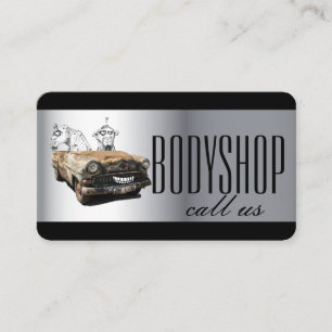 Auto-affärskort för Body Shop Visitkort