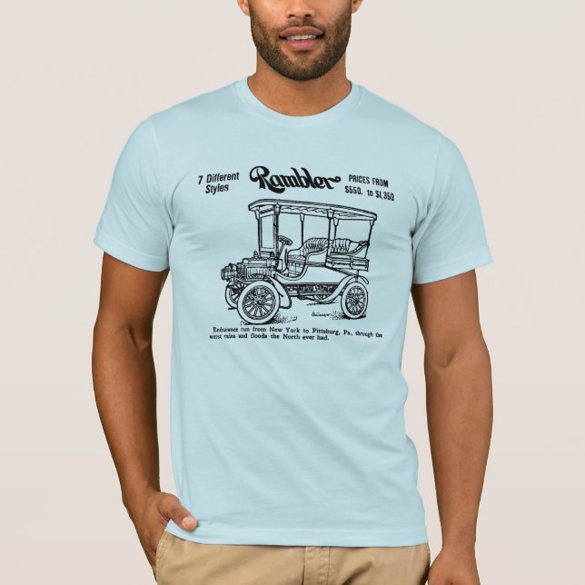 Auto annons 1904 för vandrare tee (Framsida)