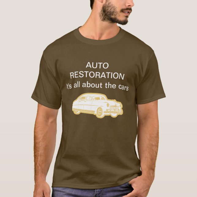 Auto återställandeTshirt T-shirt (Framsida)