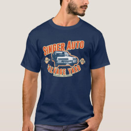 Auto bärgninggård för sångare t-shirt