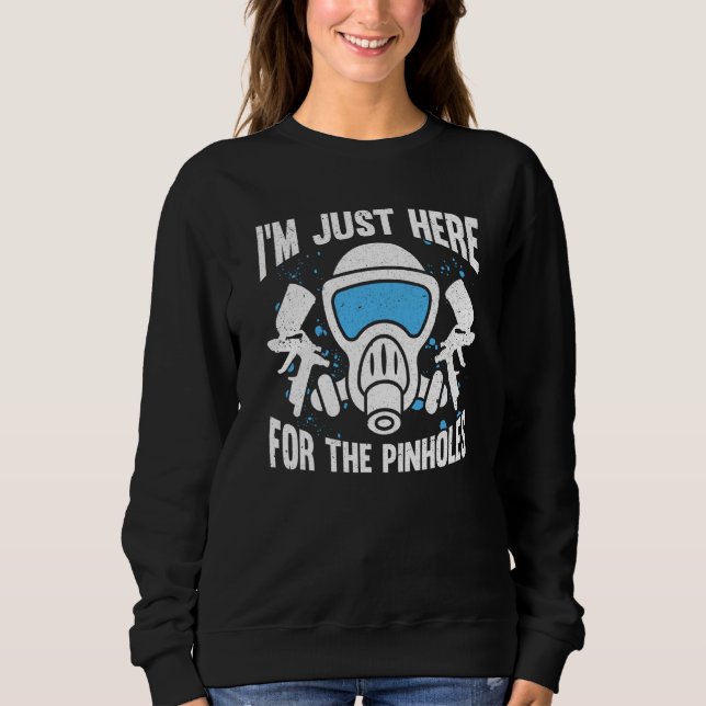 Auto Body Painter Automotive Car Detailer Vehicle  T Shirt (Framsida)
