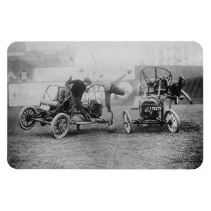 Auto Car Polo, Extreme Motorsports Coney Island NY Magnet