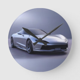 AUTO CAR RUND KLOCKA