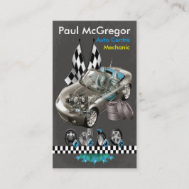 Auto Centre / Mechanic Business Card Visitkort