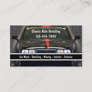Auto Detailng visitkortar Visitkort