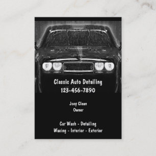 Auto Detailng visitkortar Visitkort