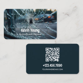 Auto Glass Repair Visitkort
