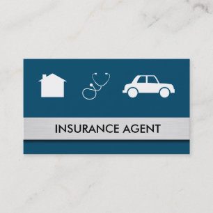 Auto Health Insurance Agent för hemmet Visitkort