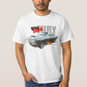 AUTO KONSTT-tröja MOPAR '64 Plymouth STORT KVARTE T Shirt
