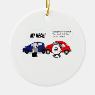 Auto Lottoprydnad Julgransprydnad Keramik