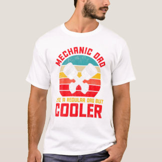 Auto Mechanic för pappa-bil T Shirt