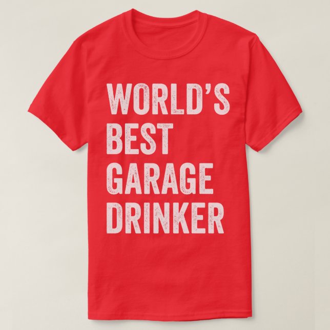 Auto Mechanic Funny Garage Drinker Fixing s Mechan T Shirt (Design framsida)