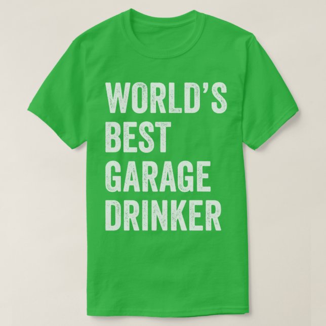 Auto Mechanic Funny Garage Drinker Fixing s Mechan T Shirt (Design framsida)