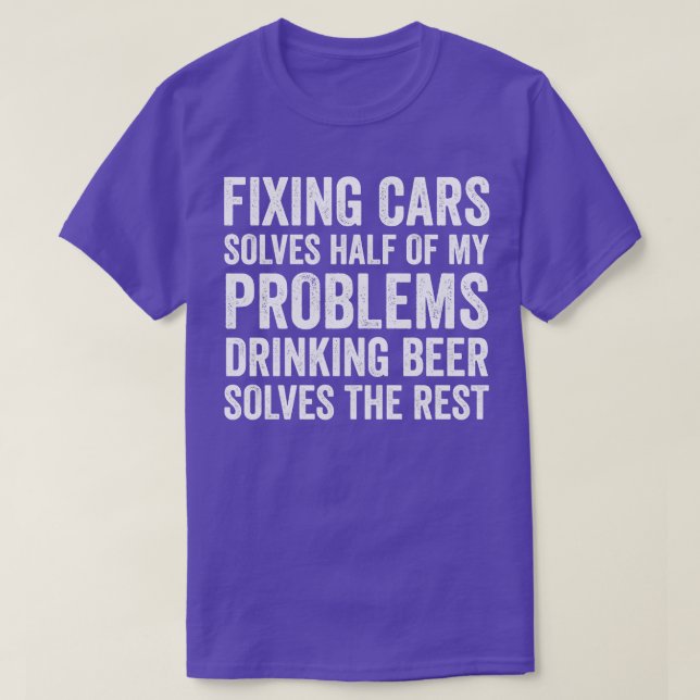 Auto Mechanic Funny Garage Fixing s Mechanic 3 T Shirt (Design framsida)