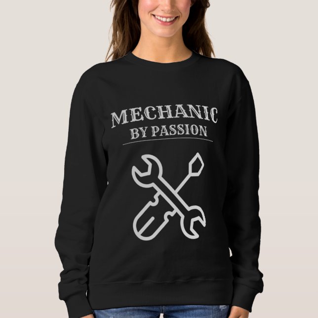 Auto Mechanic Garage Fixing Cars Mechanics  3 T Shirt (Framsida)