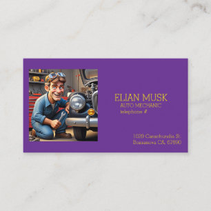 " AUTO MEECHANIC " VISITKORT