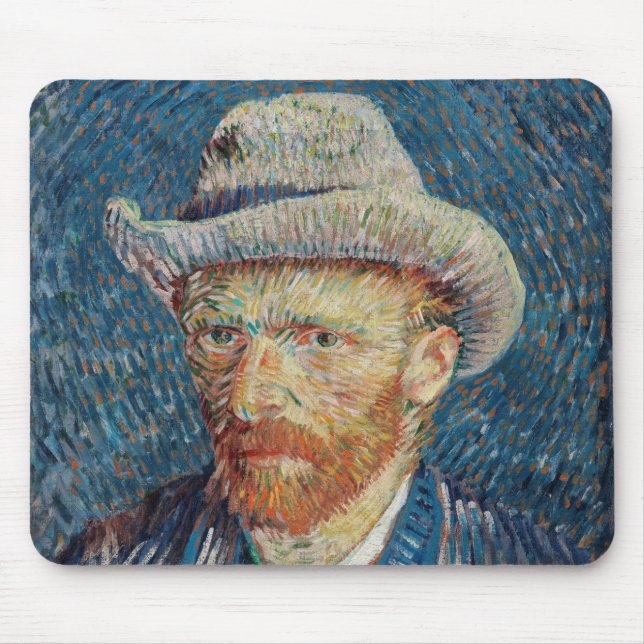 Auto portrait Van Gogh Musmatta (Framsidan)