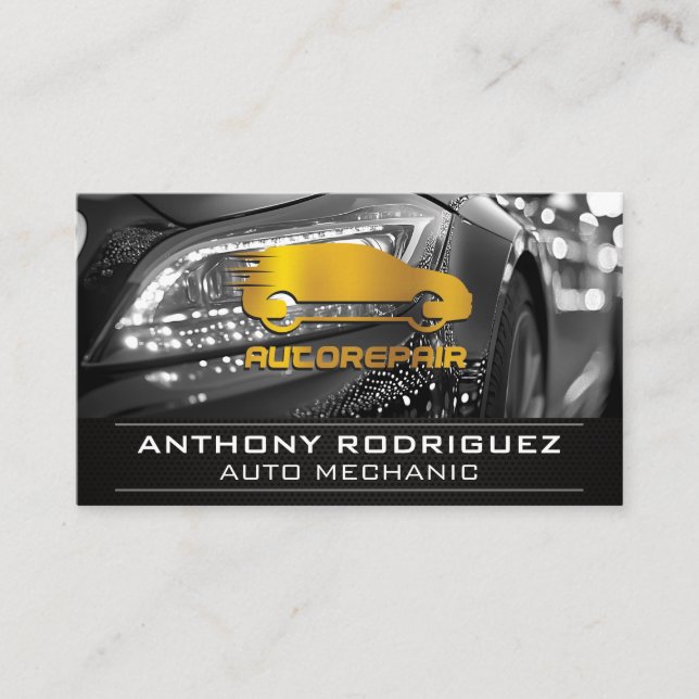 Auto Repair | Car Services Visitkort (Framsida)