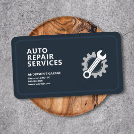 Auto Repair Services Visitkort