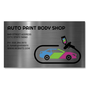 Auto Support Biltillbehör Magnetiska Visitkort