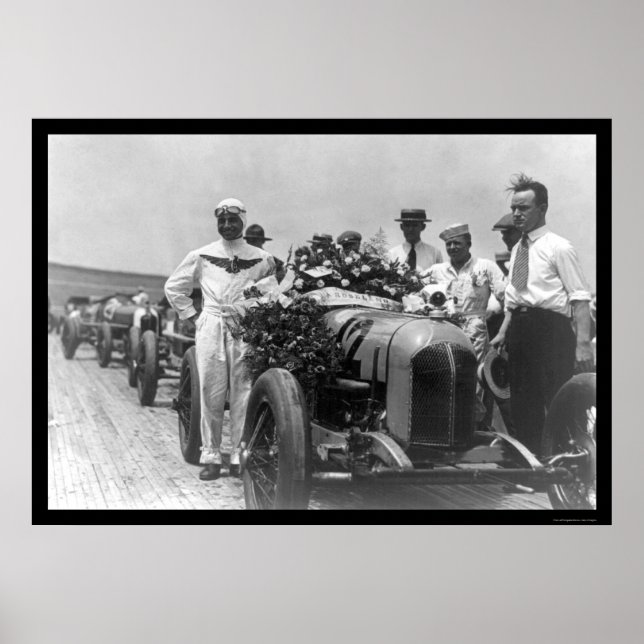 Auto Tävla Champion 1925 Poster (Framsidan)