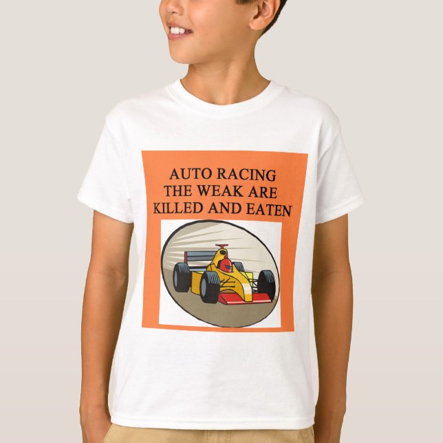 AUTO tävla T Shirt (Framsida)