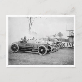 Auto Tävling på Benning, Md. Vykort