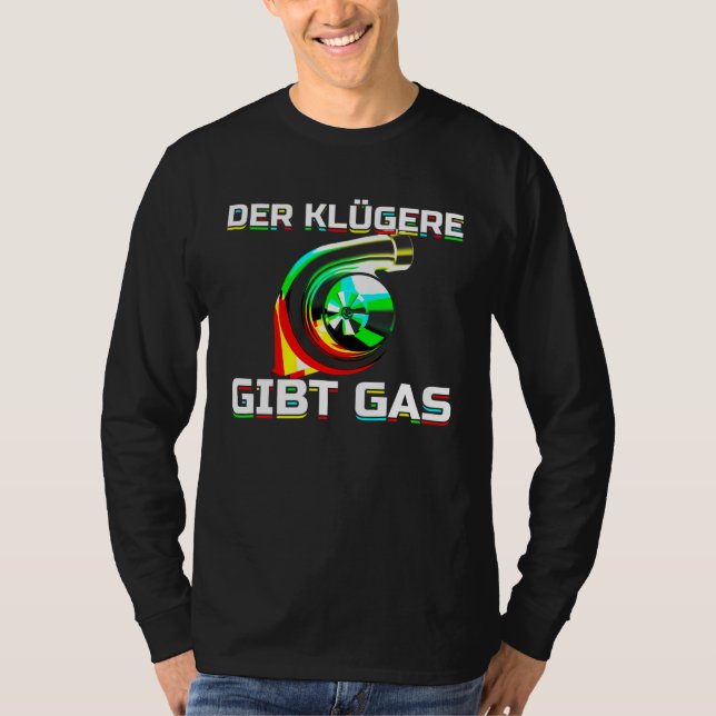 Auto Tuner Dräkt Bilmekaniker Racing Bil Tuning   T Shirt (Framsida)