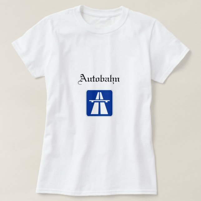 Autobahn Womens T-shirt (Design framsida)