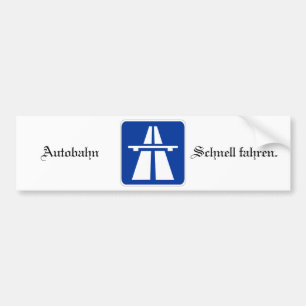 Autobahnbildekal Bildekal