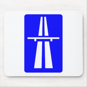 Autobahnen undertecknar musmatta