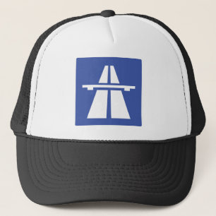 Autobahnschild Truckerkeps
