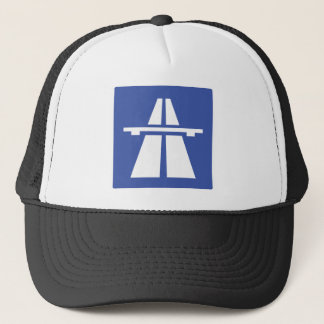 Autobahnschild Truckerkeps
