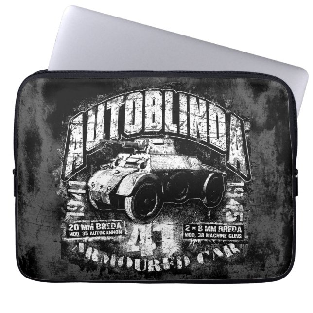 Autoblinda 41 Electronics Bag Laptop Fodral (Framsidan)