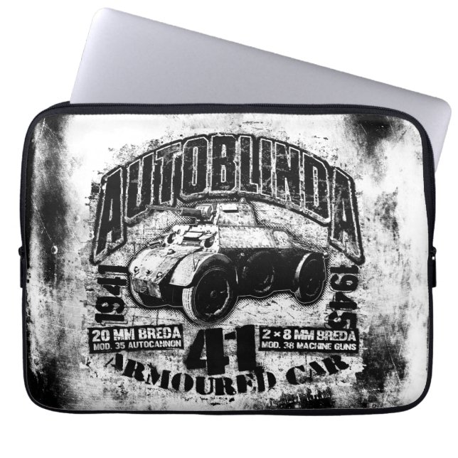 Autoblinda 41 Electronics Bag Laptop Fodral (Framsidan)