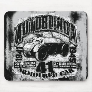 Autoblinda 41 Mousepad Musmatta