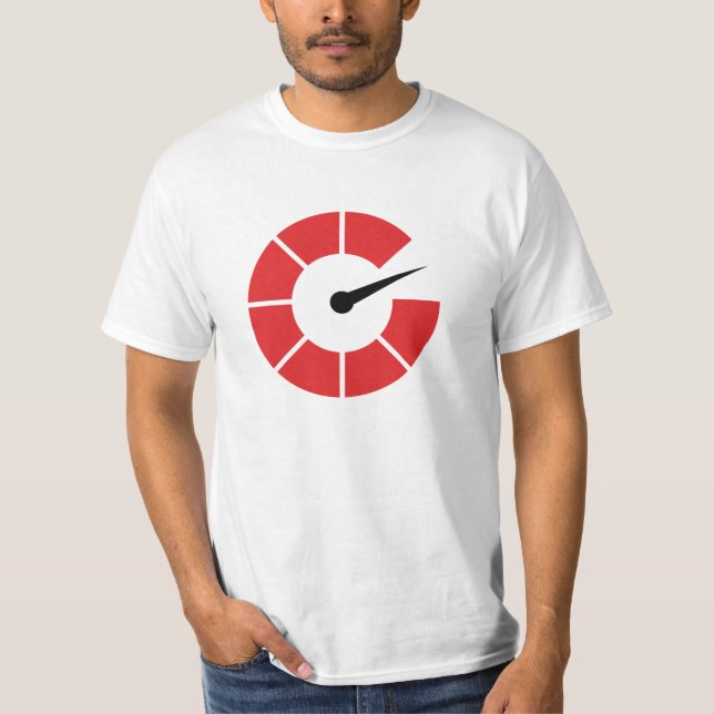 Autoblog Tachometer T Shirt (Framsida)