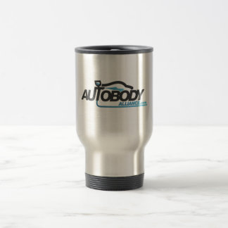 Autobody allians isolerad travel mug resemugg