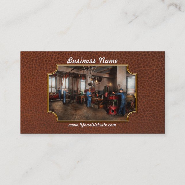 Autobody - bodyshopen 1916 visitkort (Framsida)