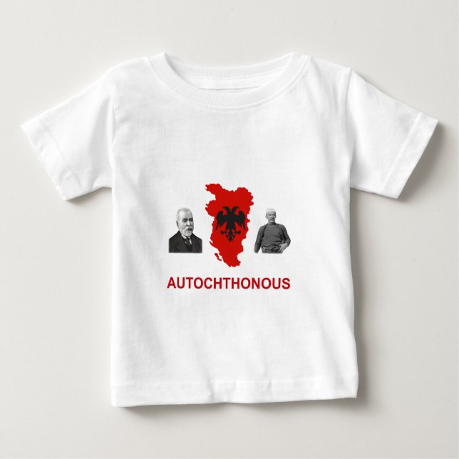 Autochthonous Albanien T Shirt (Framsida)