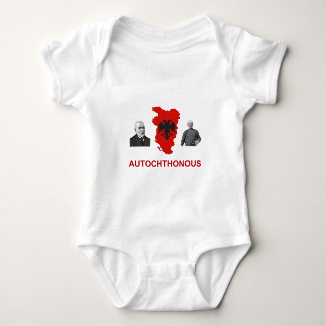 Autochthonous Albanien Tee Shirt (Framsida)