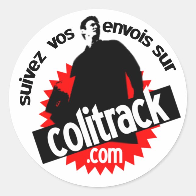 autocollant blanc suivez runt klistermärke (Framsida)