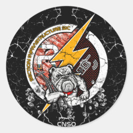 AUTOCOLLANT INFRA RUNT KLISTERMÄRKE