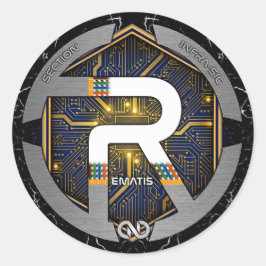 AUTOCOLLANT REMAT 2025 RUNT KLISTERMÄRKE