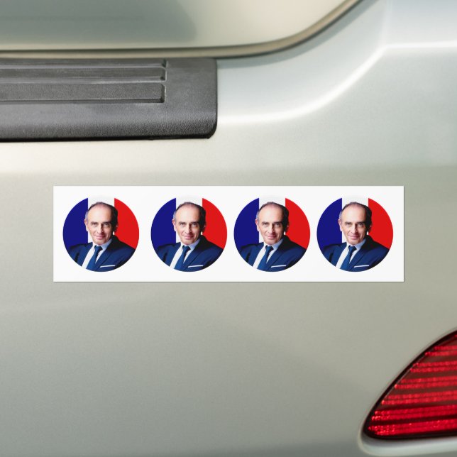 Autocollant Voiture Zemmour Président Bildekal (På Bil)
