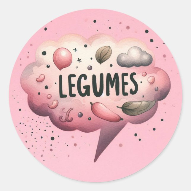 Autocollants ronds classiques runt klistermärke (Framsida)