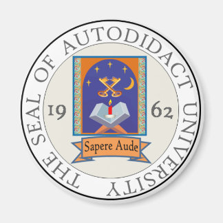 Autodidact Universiteten Seal Magnet