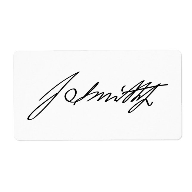 Autograf Namnteckning Mormon Prophet Joseph Smith Fraktsedel (Framsidan)